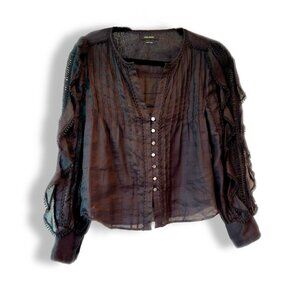 Isabel Marant Ruffle Blouse Size 36